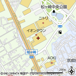 ケンタッキーフライドチキンイオンタウン松ヶ崎店周辺の地図