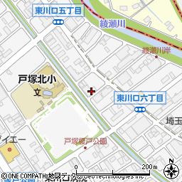 ライオンズマンション東川口ＡＫＡＯ周辺の地図
