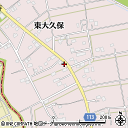 埼玉県富士見市東大久保785周辺の地図