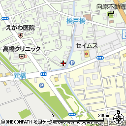 埼玉県さいたま市中央区下落合7丁目3-37周辺の地図