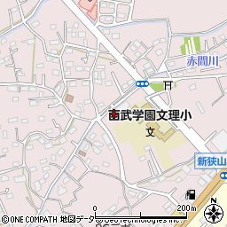 埼玉県狭山市下奥富591周辺の地図