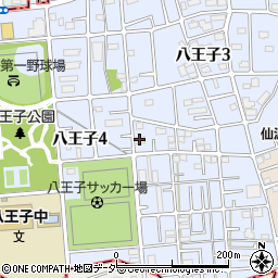 プレジュール弐番館周辺の地図