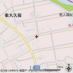 埼玉県富士見市東大久保1881周辺の地図