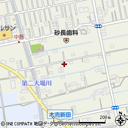 埼玉県吉川市木売新田320周辺の地図