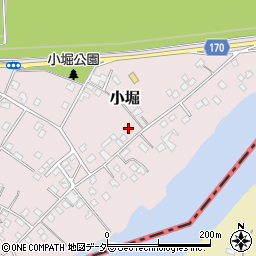 茨城県取手市小堀3984周辺の地図