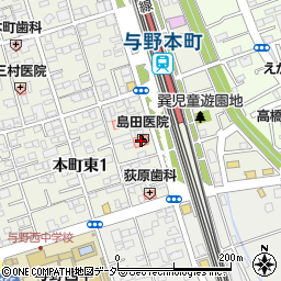 島田フィットネスクラブ周辺の地図