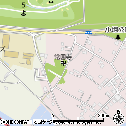常園寺周辺の地図