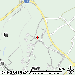 長野県諏訪郡富士見町境先達2744周辺の地図