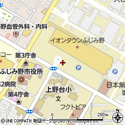 上福岡郵便局集荷周辺の地図
