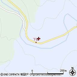 埼玉県飯能市中藤下郷358周辺の地図