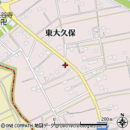 埼玉県富士見市東大久保791周辺の地図