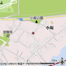 茨城県取手市小堀3975周辺の地図