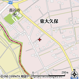 埼玉県富士見市東大久保703周辺の地図