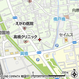 埼玉県さいたま市中央区下落合7丁目4-27周辺の地図
