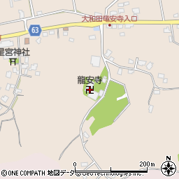 龍安寺周辺の地図