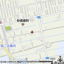埼玉県吉川市木売新田360周辺の地図