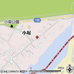 茨城県取手市小堀3990周辺の地図