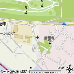 茨城県取手市取手甲-1862周辺の地図