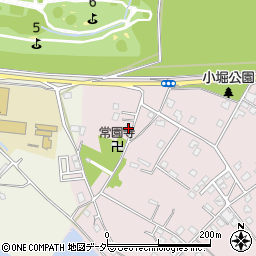 茨城県取手市小堀3887周辺の地図