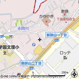 埼玉県狭山市下奥富631周辺の地図