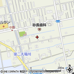 埼玉県吉川市木売新田350周辺の地図