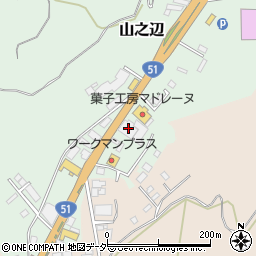 千葉県香取市山之辺1461周辺の地図