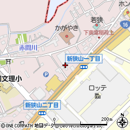 埼玉県狭山市下奥富635周辺の地図