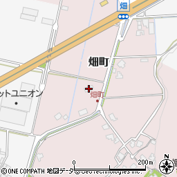 福井県越前市畑町10-19周辺の地図