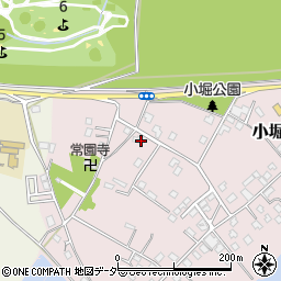 茨城県取手市小堀3697周辺の地図