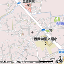 埼玉県狭山市下奥富742周辺の地図