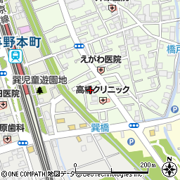 埼玉県さいたま市中央区下落合7丁目6周辺の地図