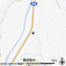 長野県伊那市高遠町長藤4483周辺の地図