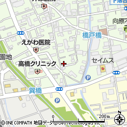 埼玉県さいたま市中央区下落合7丁目9-13周辺の地図