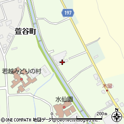 京都壁装福井工場周辺の地図