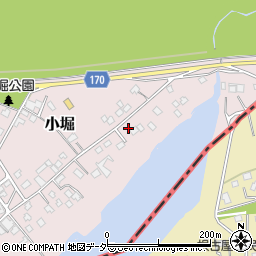 茨城県取手市小堀4220周辺の地図