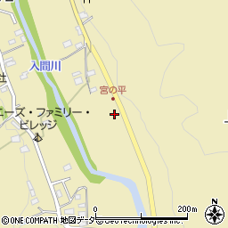 埼玉県飯能市上名栗179周辺の地図