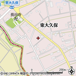 埼玉県富士見市東大久保821周辺の地図