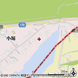 茨城県取手市小堀4219周辺の地図