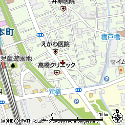 埼玉県さいたま市中央区下落合7丁目4-10周辺の地図