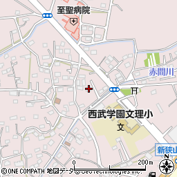 埼玉県狭山市下奥富740周辺の地図