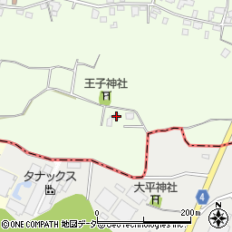 茨城県龍ケ崎市北方町52周辺の地図