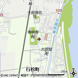 福井県越前市行松町19周辺の地図