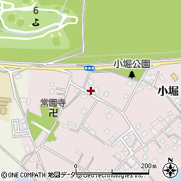 茨城県取手市小堀3968周辺の地図