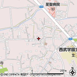 埼玉県狭山市下奥富761周辺の地図