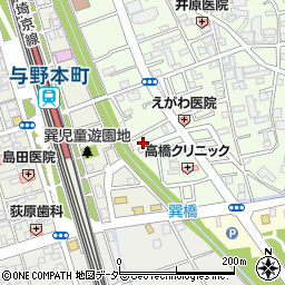 埼玉県さいたま市中央区下落合7丁目6-2周辺の地図