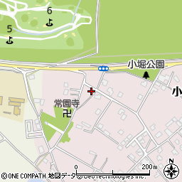 茨城県取手市小堀3890周辺の地図