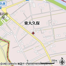 埼玉県富士見市東大久保1608周辺の地図