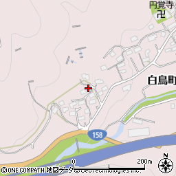 岐阜県郡上市白鳥町向小駄良291周辺の地図