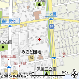 給湯器の修理サービス２４吉川店周辺の地図