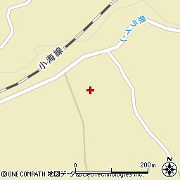 山梨県北杜市大泉町谷戸8329周辺の地図